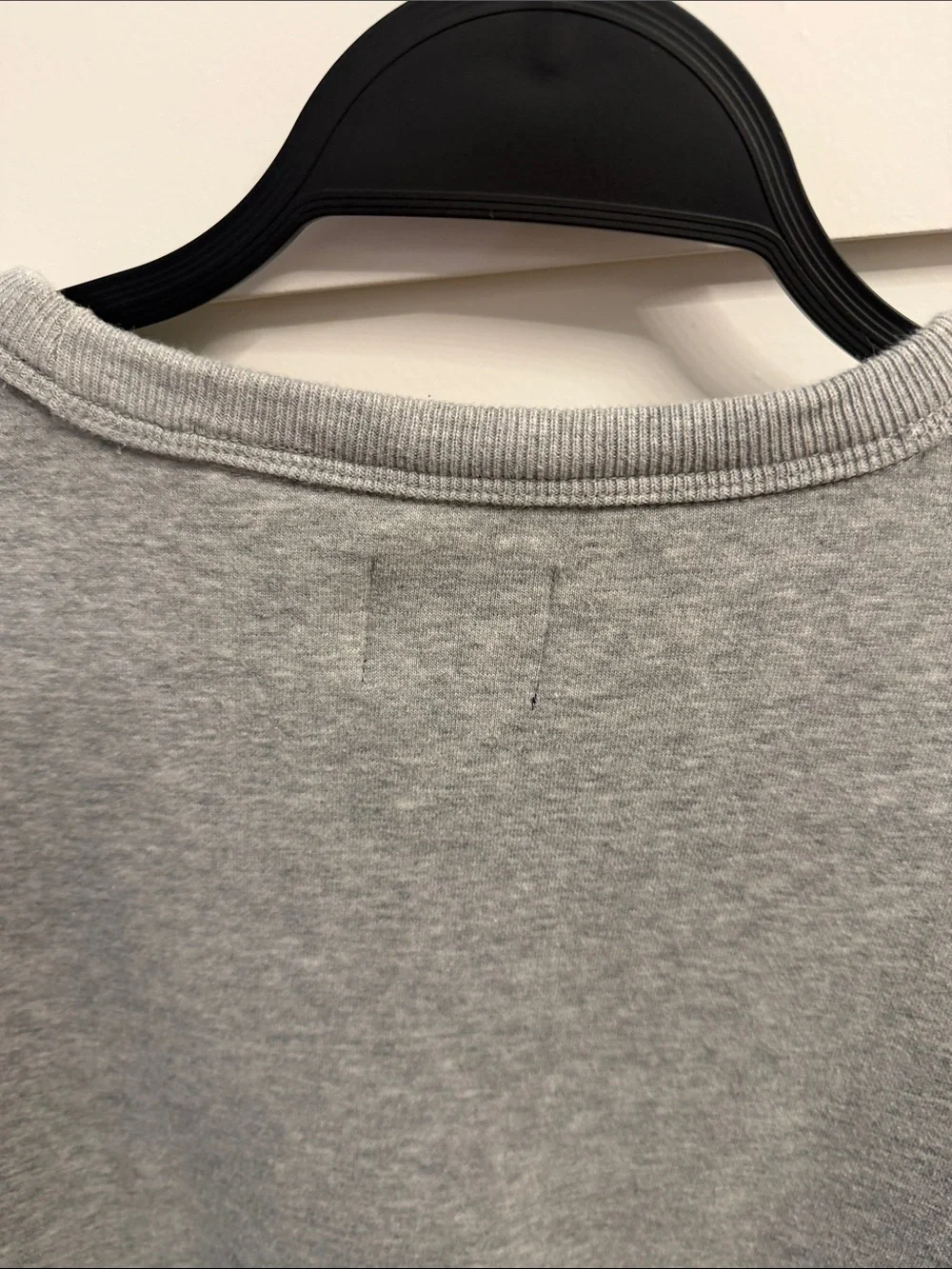 J. Crew Gray Crewneck Sweatshirt with Pointer Dog Motif